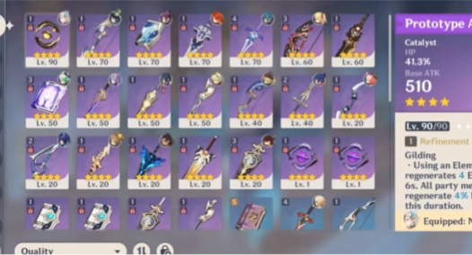 6 5Star Character | 30 4Star Weapon | Asia Region