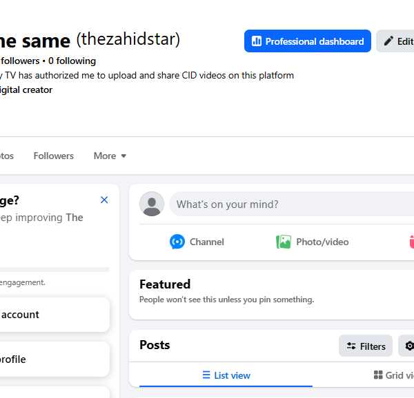 20k Follower Page | 3k View | Monetization Suspend