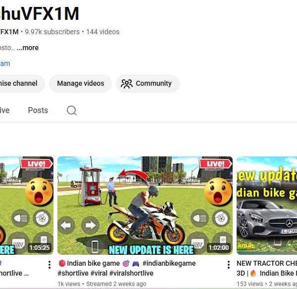 9k Subscriber | 3.2m View | No Strike